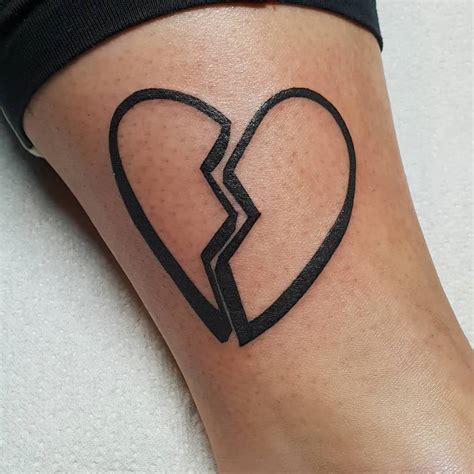 broken heart tattoos pictures